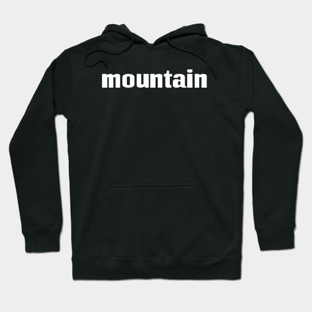 Mountain Hoodie by ProjectX23Red